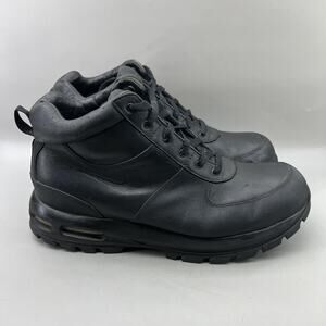 Nike ACG Air Max Goadome Boots Men's Size 11.5 Black Mid Top Comfort Sneakers